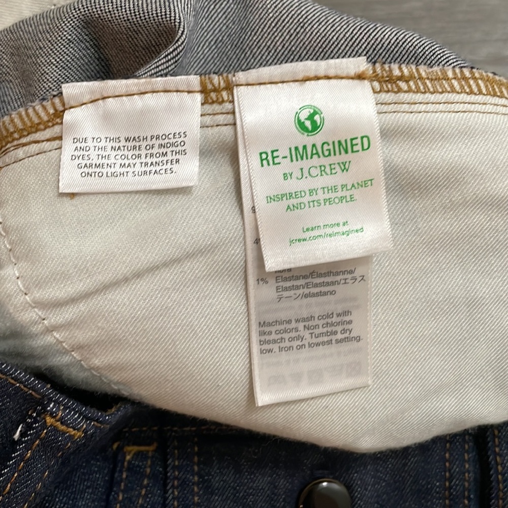 J.Crew, re-imagined‎ collection, size 32, dark denim skirt - Picture 3 of 4
